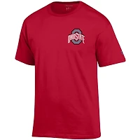 Champion Ohio State Buckeyes Team Stack 2-Hit T-Shirt