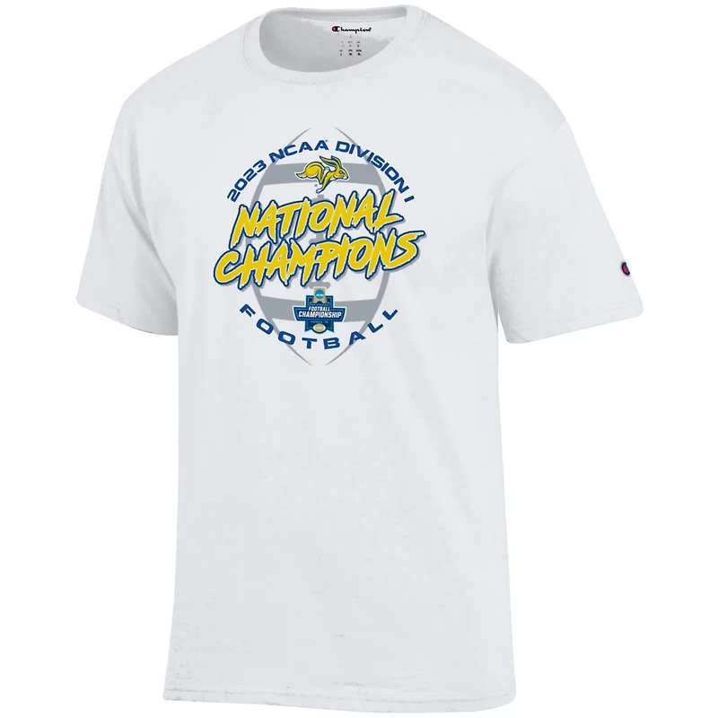 Champion South Dakota State Jackrabbits 2023 FCS Football National Champions Locker Room T-Shirt