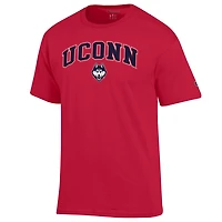 Champion UConn Huskies Arch Over Logo T-Shirt