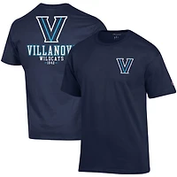 Champion Villanova Wildcats Stack 2-Hit T-Shirt