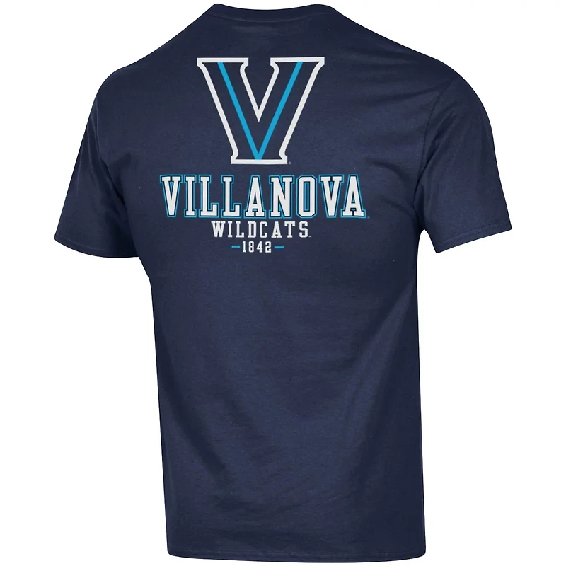 Champion Villanova Wildcats Stack 2-Hit T-Shirt