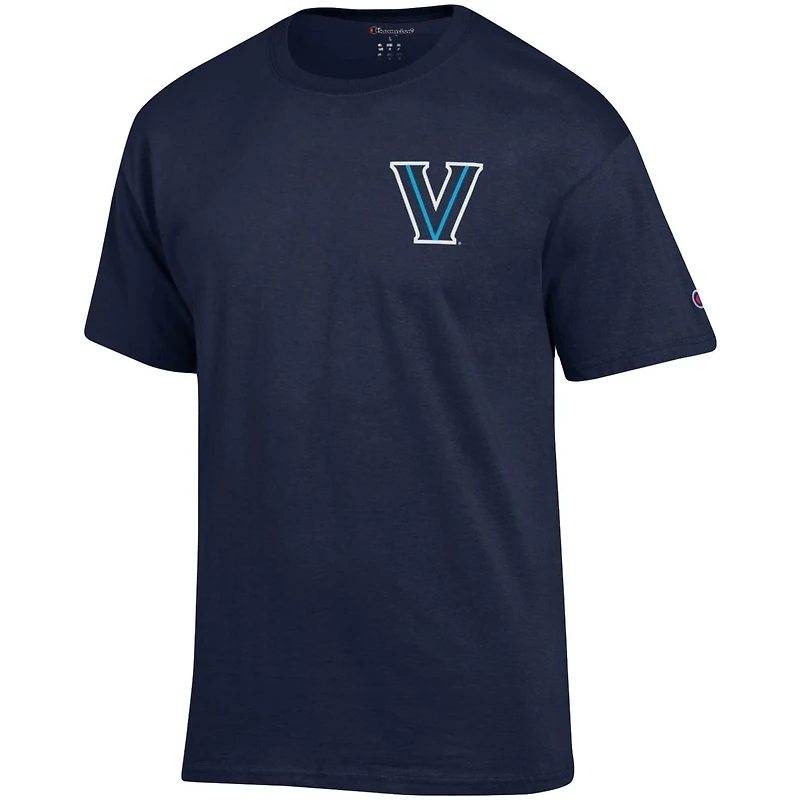 Champion Villanova Wildcats Stack 2-Hit T-Shirt