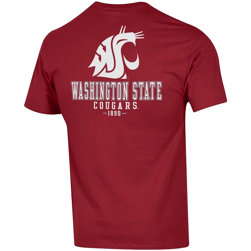 Champion Washington State Cougars Stack 2-Hit T-Shirt