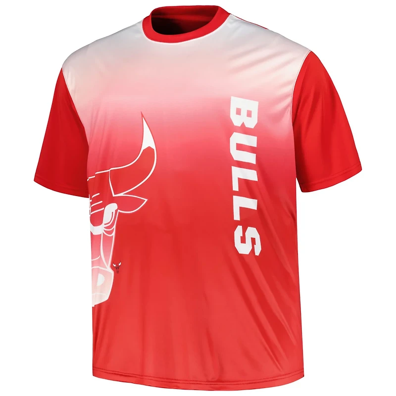 Chicago Bulls Big  Tall Sublimated T-Shirt