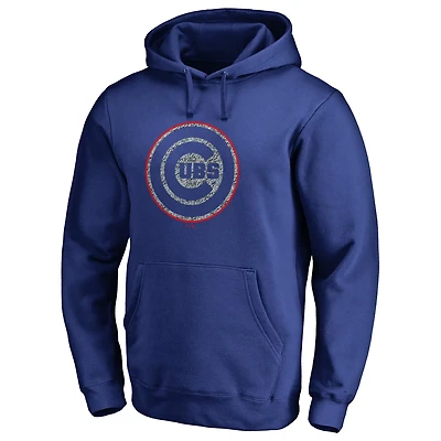 Chicago Cubs Static Logo Pullover Hoodie