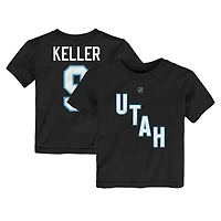 Clayton Keller Utah Hockey Club Name  Number T-Shirt