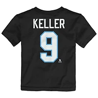 Clayton Keller Utah Hockey Club Name  Number T-Shirt