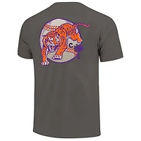 Clemson Tigers Palmetto C Baseball T-Shirt