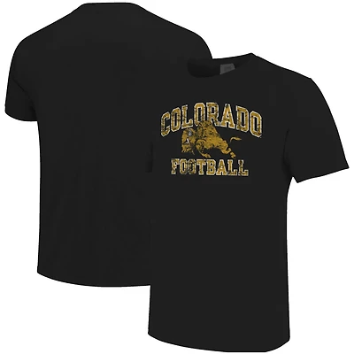 Colorado Buffaloes Football Arch Over Mascot Comfort Colors T-Shirt