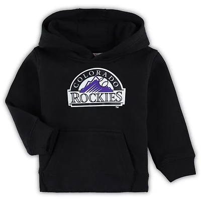 Colorado Rockies Team Primary Logo Fleece Pullover Hoodie