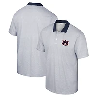 Colosseum /Navy Auburn Tigers Print Stripe Polo