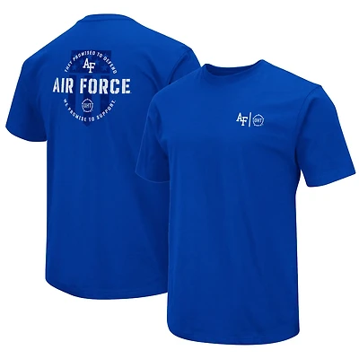 Colosseum Air Force Falcons OHT Military Appreciation T-Shirt