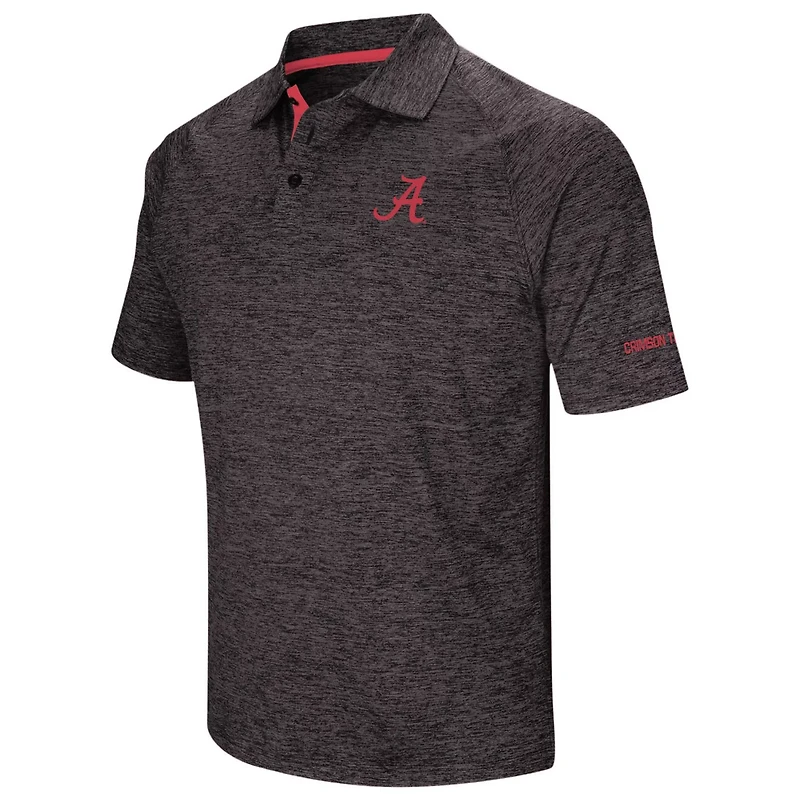 Colosseum Alabama Crimson Tide Big  Tall Down Swing Polo
