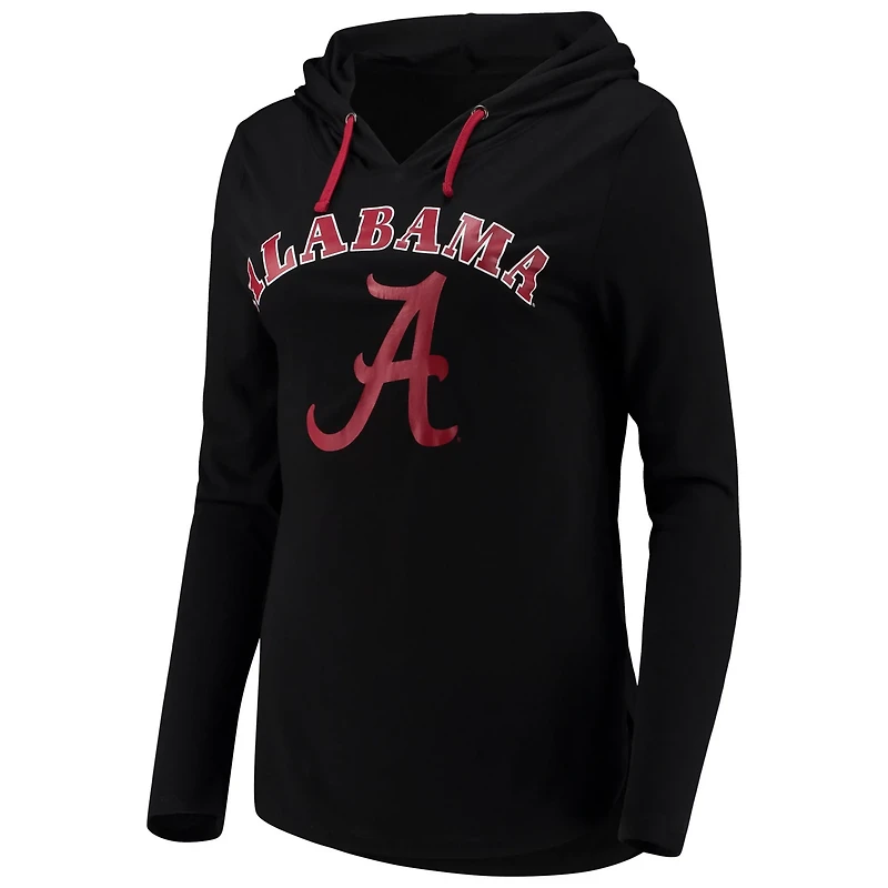 Colosseum Alabama Crimson Tide My Lover Lightweight Hooded Long Sleeve T-Shirt