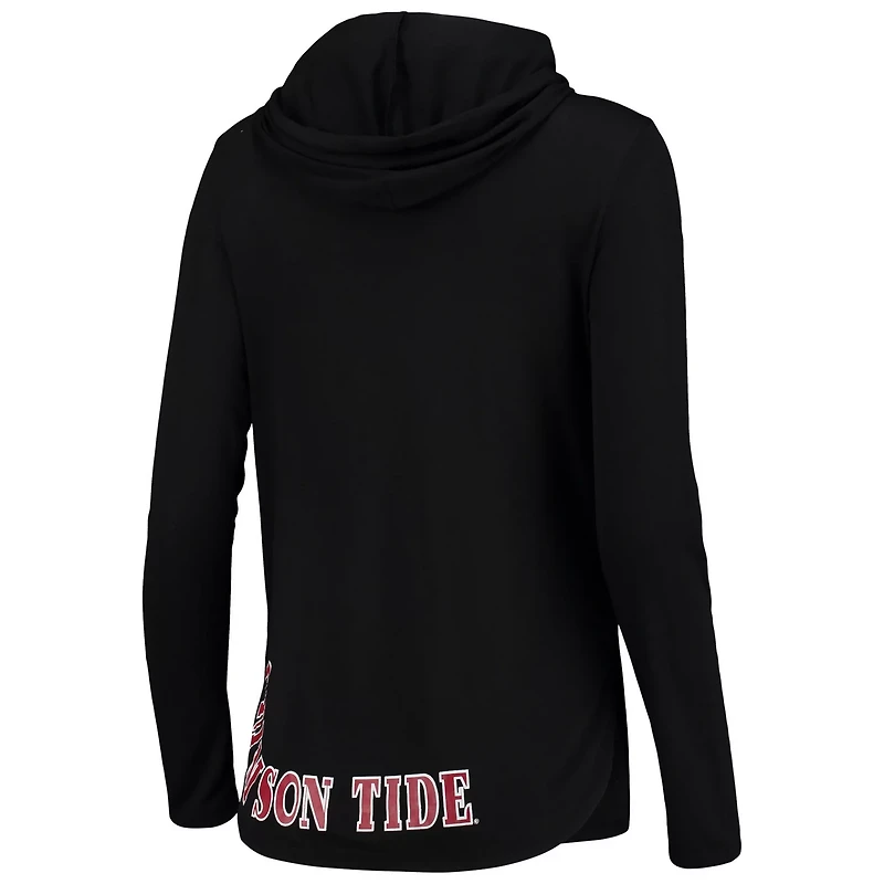 Colosseum Alabama Crimson Tide My Lover Lightweight Hooded Long Sleeve T-Shirt