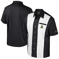 Colosseum Appalachian State Mountaineers Strike Bowling Button-Up Shirt