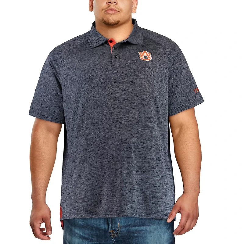 Colosseum Auburn Tigers Big  Tall Down Swing Polo