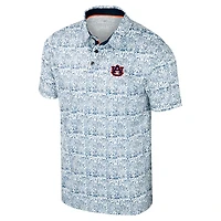 Colosseum Auburn Tigers It's Time Allover Print Polo