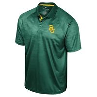 Colosseum Baylor Bears Honeycomb Raglan Polo