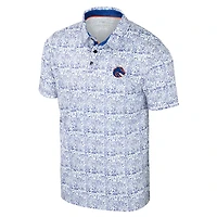 Colosseum Boise State Broncos It's Time Allover Print Polo