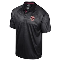 Colosseum Boston College Eagles Honeycomb Raglan Polo