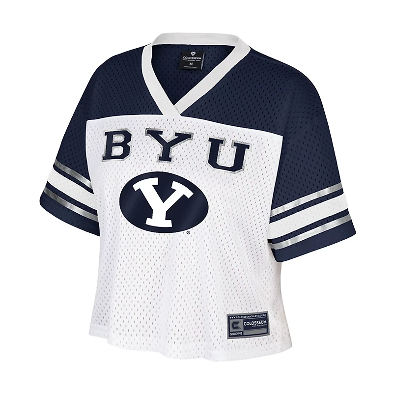Colosseum BYU Cougars Treasure Cropped Football Jersey