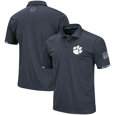 Colosseum Clemson Tigers Big Tall OHT Military Appreciation Digital Camo Polo