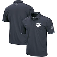 Colosseum Clemson Tigers Big  Tall OHT Military Appreciation Digital Camo Polo