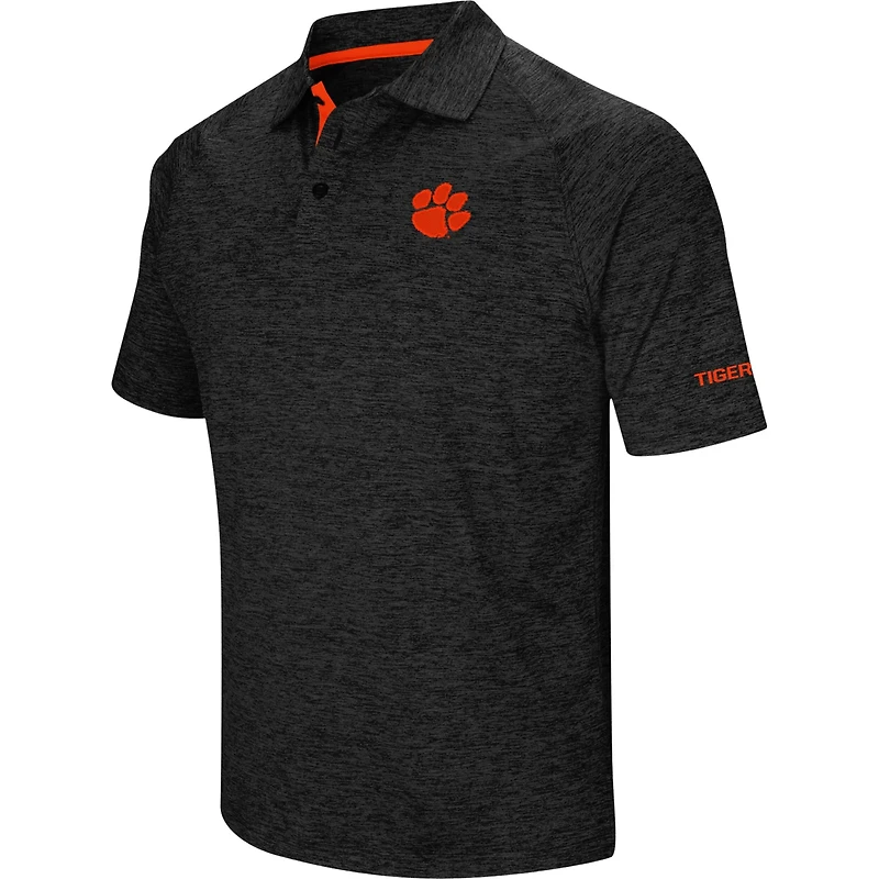 Colosseum Clemson Tigers Down Swing Polo
