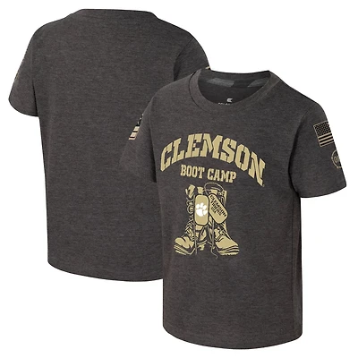 Colosseum Clemson Tigers OHT Military Appreciation Boot Camp T-Shirt