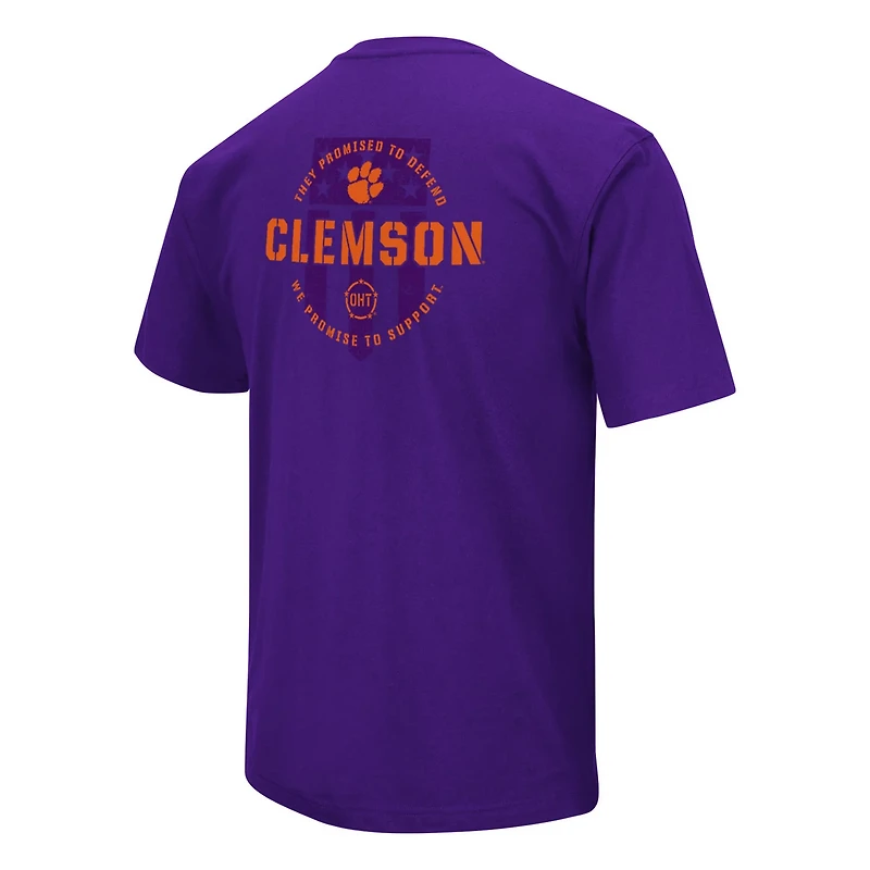 Colosseum Clemson Tigers OHT Military Appreciation T-Shirt