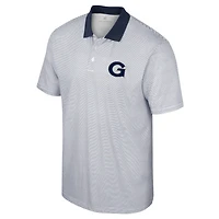 Colosseum Georgetown Hoyas Print Stripe Polo