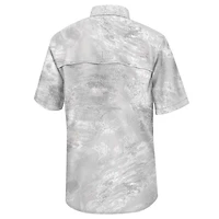 Colosseum Georgetown Hoyas Realtree Aspect Charter Full-Button Fishing Shirt