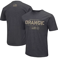 Colosseum Heather Syracuse Orange Big  Tall OHT Military Appreciation Playbook T-Shirt