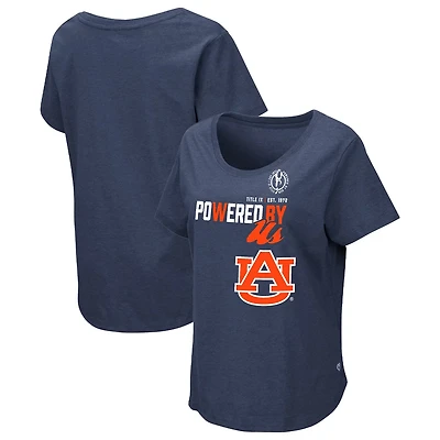 Colosseum Heathered Auburn Tigers PoWered By Title IX T-Shirt