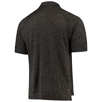 Colosseum Heathered Montana Grizzlies Down Swing Raglan Polo