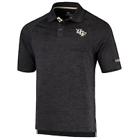 Colosseum Heathered UCF Knights Down Swing Polo