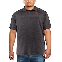 Colosseum Indiana Hoosiers Big  Tall Down Swing Polo