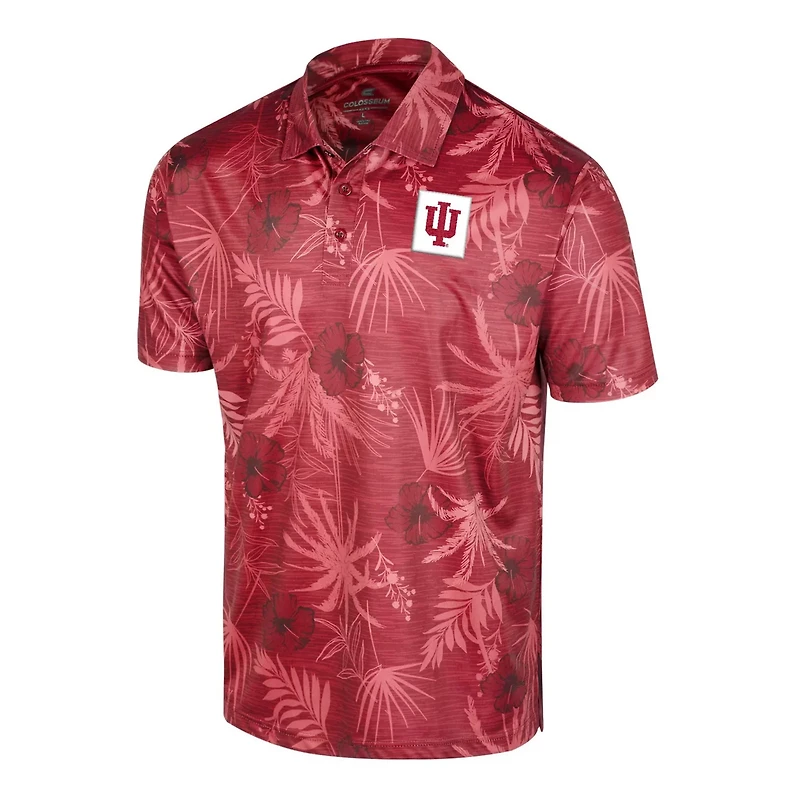 Colosseum Indiana Hoosiers Big Tall Palms Polo