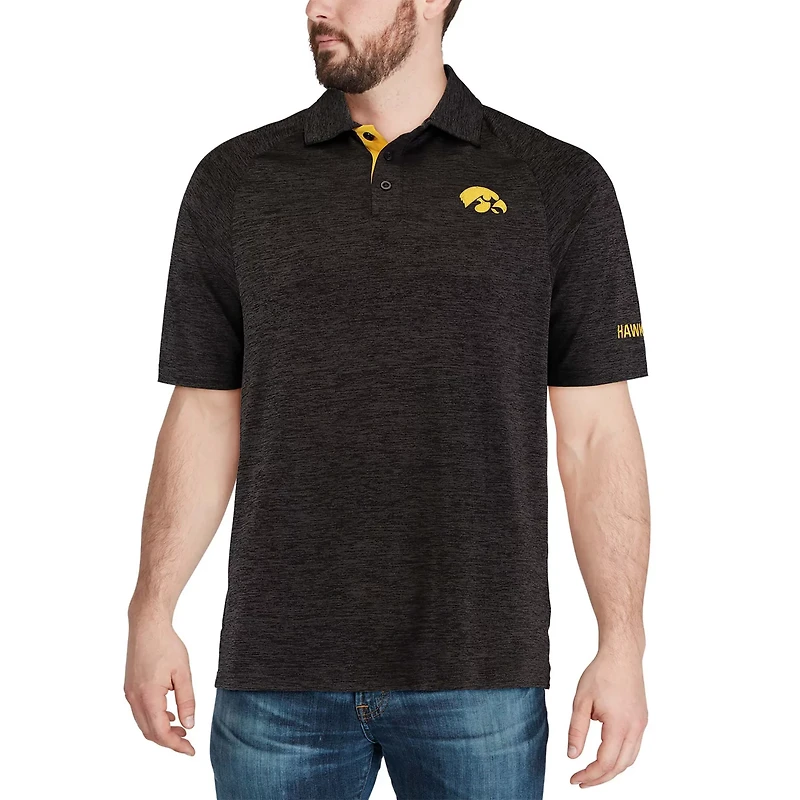Colosseum Iowa Hawkeyes Down Swing Polo