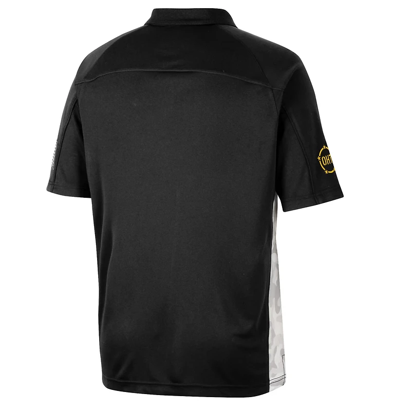 Colosseum Iowa Hawkeyes OHT Military Appreciation Snow Camo Polo