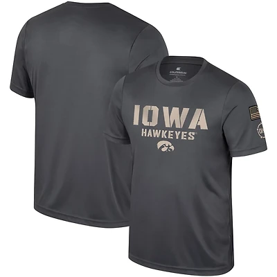 Colosseum Iowa Hawkeyes OHT Military Appreciation T-Shirt
