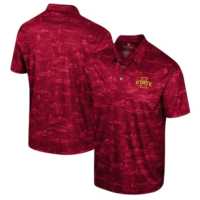 Colosseum Iowa State Cyclones Daly Print Polo
