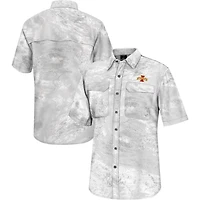 Colosseum Iowa State Cyclones Realtree Aspect Charter Full-Button Fishing Shirt