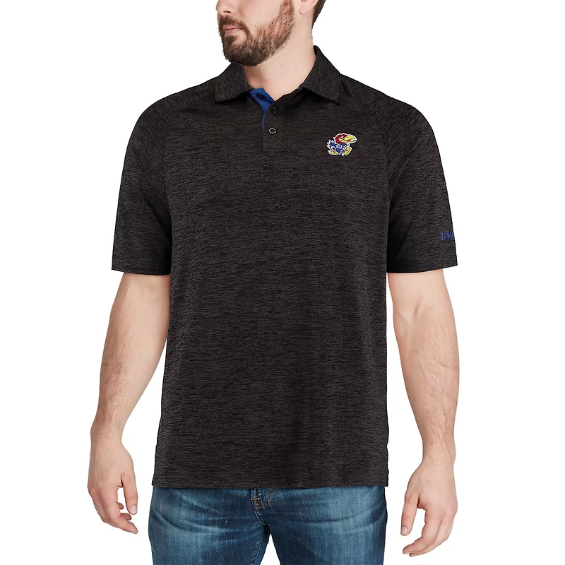 Colosseum Kansas Jayhawks Down Swing Polo