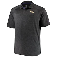 Colosseum LSU Tigers Big  Tall Down Swing Polo