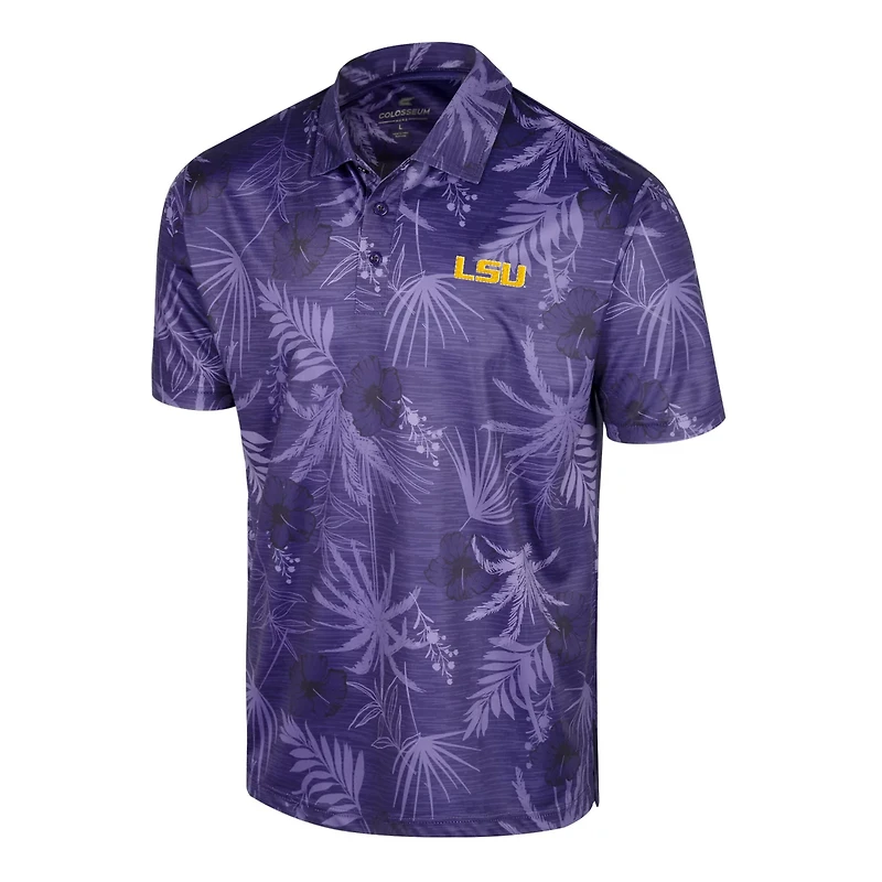 Colosseum LSU Tigers Palms Team Polo