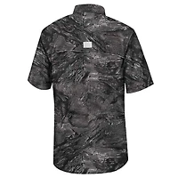 Colosseum Maryland Terrapins Realtree Aspect Charter Full-Button Fishing Shirt
