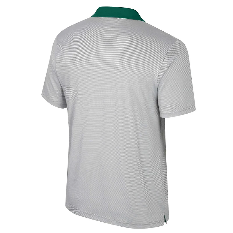 Colosseum Michigan State Spartans Big Tall Tuck Striped Polo