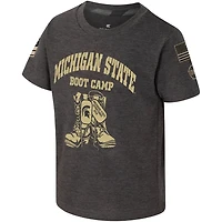 Colosseum Michigan State Spartans OHT Military Appreciation Boot Camp T-Shirt